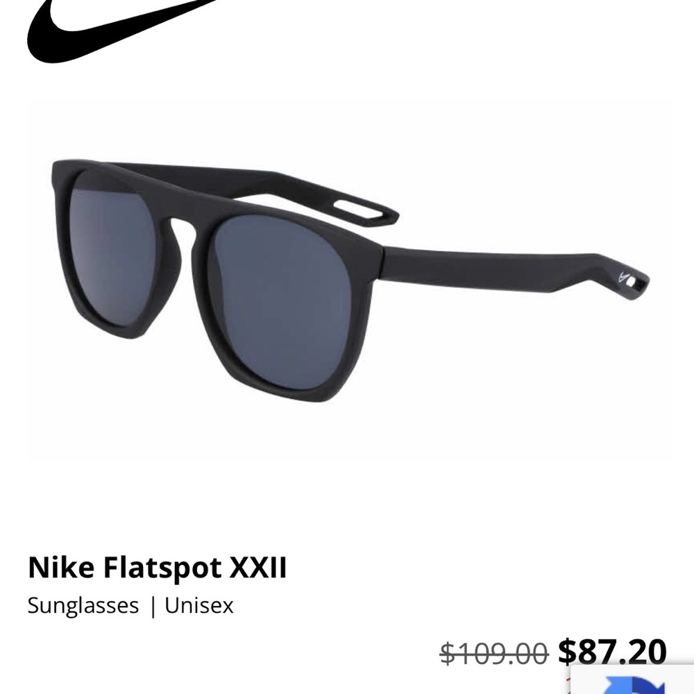 Nike Flatspot Black Matte Sunglasses